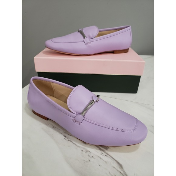 NEVER WORN SIZE 9 Kate Spade Lana Loafers Frozen Lilac Lavender Pastel Slip On